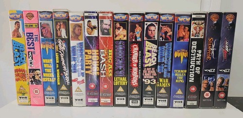 Wcw nwo ecw vhs - wcw,