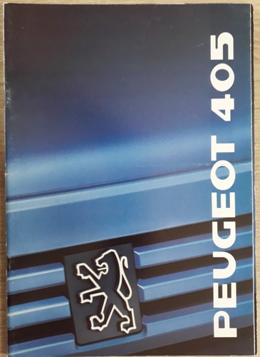 Peugeot 405 range brochure - peugeot,