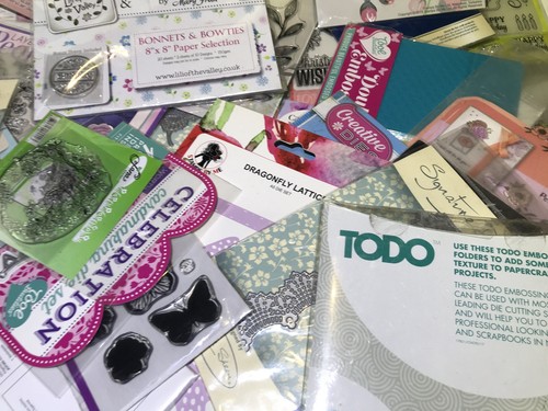 Mixed craft embossing - embossing, folders