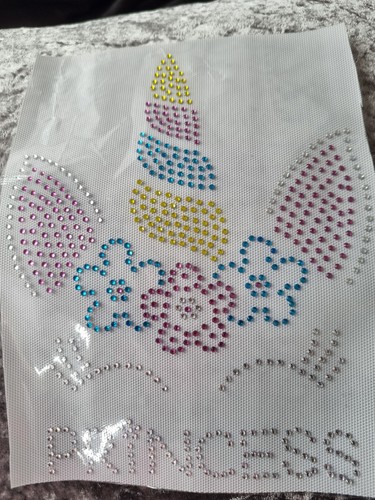 Unicorn rhinestone hot fix - rhinestone,
