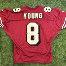 Steve Young 49ers NFL 1996 50th Anniversary Reebok Pro Line Jersey Size 2X