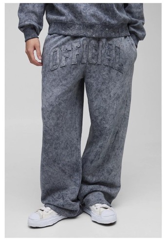 Wide leg official applique - official,