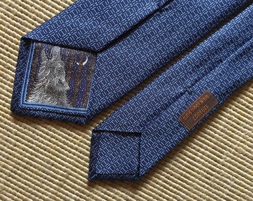 Hermès 100 silk tie - silk, 'h