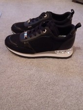 Carvela Ladies Black Suedette