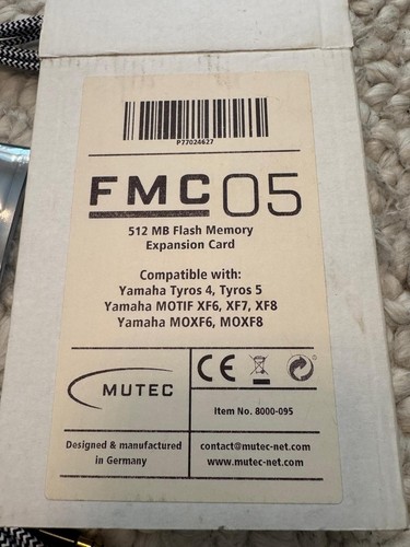 Yamaha fmc05 512 flash - yamaha,