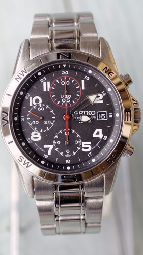 Seiko 7t92 0dx0 mens military - seiko, 7t92-0dx0