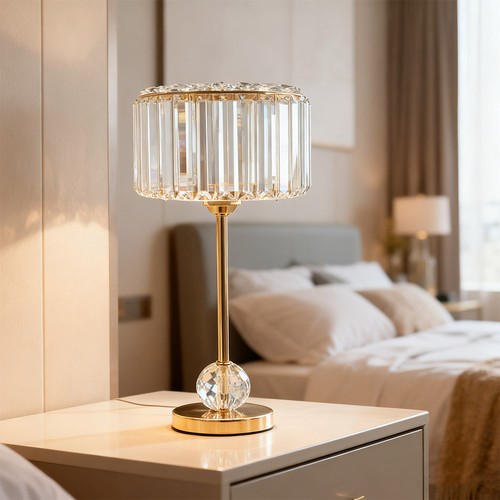 Glam gold crystal column - glam,