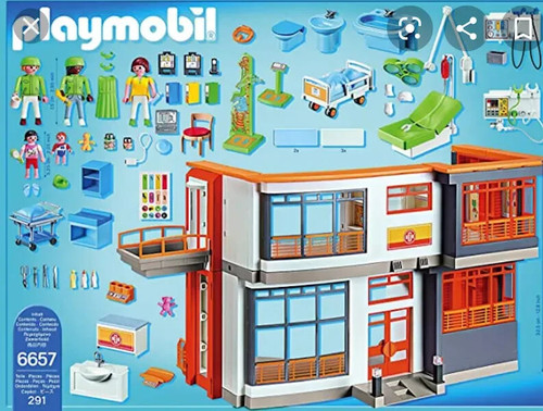 Playmobil 6657 4404 hospital - 6657,