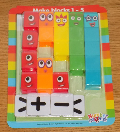 Numberblocks with - numberblocks, 1-5