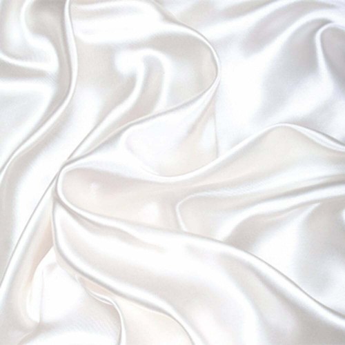 White liquid satin polyester - liquid,