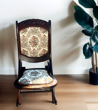 Vintage antique folding - folding, wooden