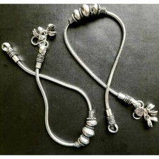 Anklet 925 plated - 925, silver