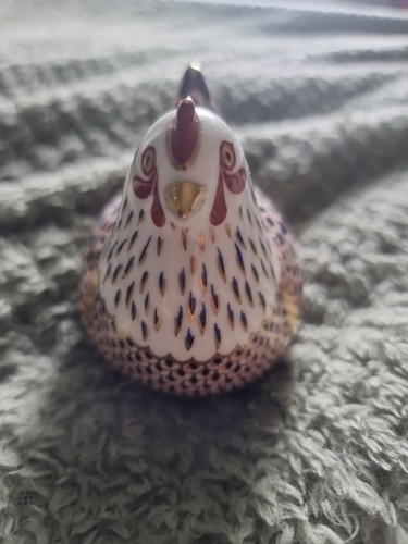 Royal crown derby paperweight - derby,