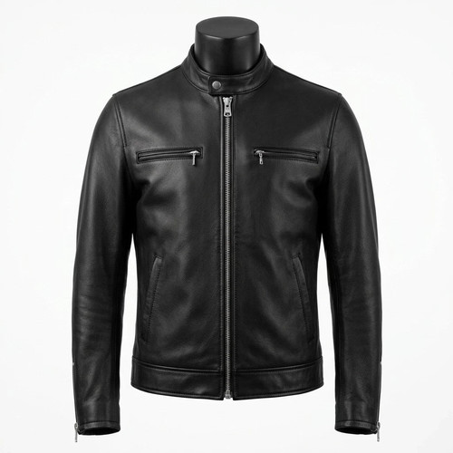 Men black genuine - black,