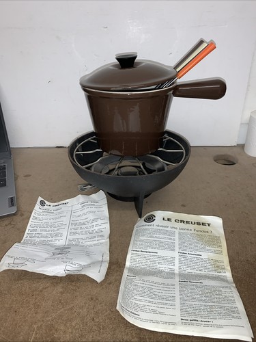 Vintage creuset fondue - vintage,