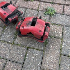 FORD FIESTA MK 7 2013  ST ZETEC S ECOBOOST  FRONT  CALIPERS PAIR RED 278mm