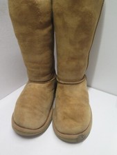 Genuine Ugg Classic Long Suede Boots UK 3 Euro 36 in Chestnut