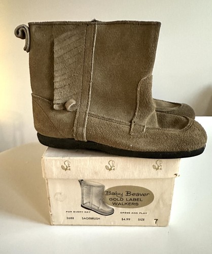Vintage fringe boots size - fringe, 7