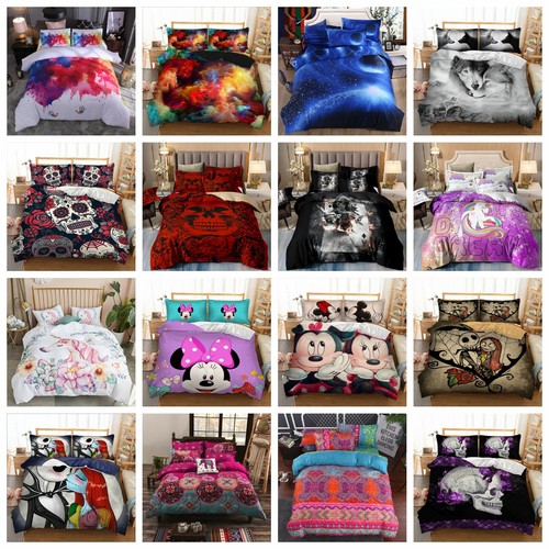 Skull duvet cover - skull, bedding