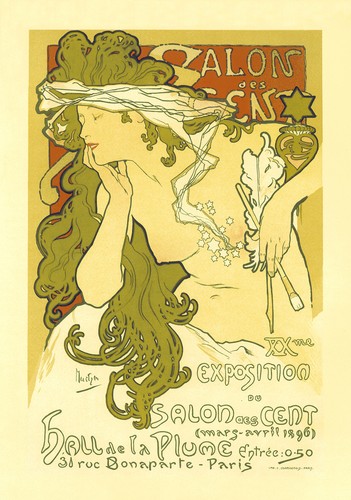 Vintage french art - vintage, nouveau