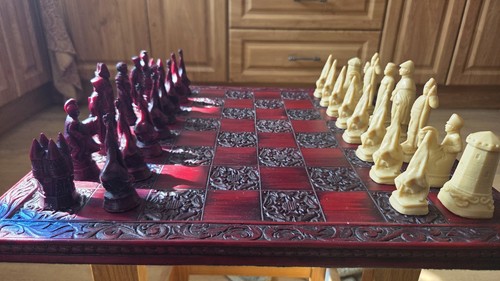 Vintage 1990s napoleon chess - 1990s,
