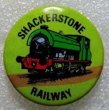 Shackerstone Railway Leicestershire Vintage Pin Badge