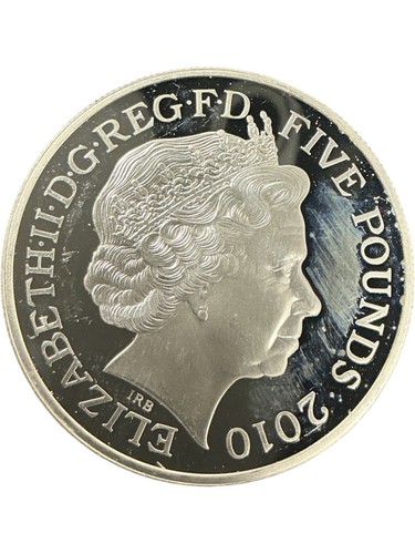 2010 five pounds coin - 2010,