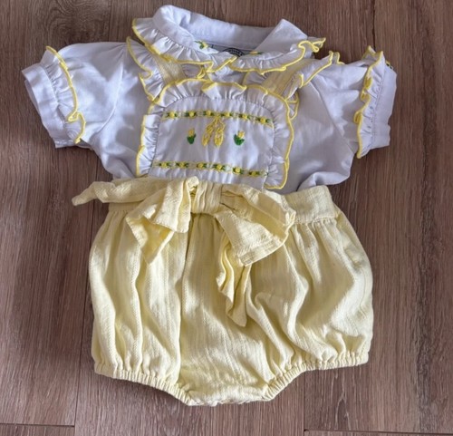 Yellow and white vintage - and,