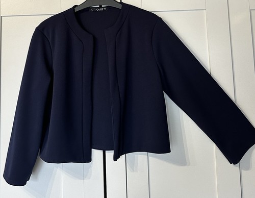Navy blue shrug bolero short - navy,