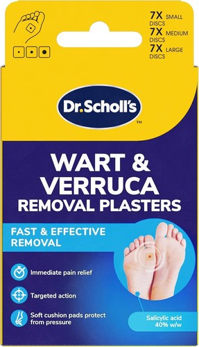 Scholl wart and - dr., scholl's