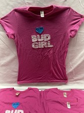 Budweiser Pink T-Shirt Lot 6
