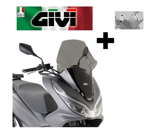 Smoked windshield honda - windshield, pcx