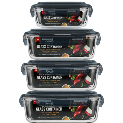 Glass food storage - food, containers