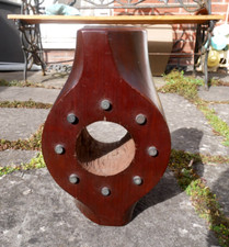 WW1 wooden propeller boss from 100HP Gnome Monosoupape engine, 1917