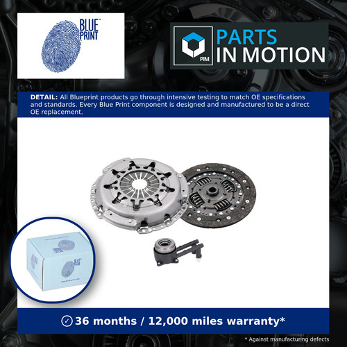 Clutch kit 3pc - kit,