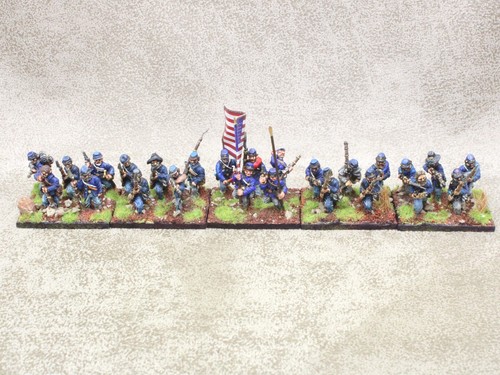 28mm acw metal union infantry - acw,