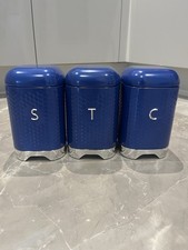 KitchenCraft Lovello Latte Kitchen Tea/Coffee/Sugar Canister Set