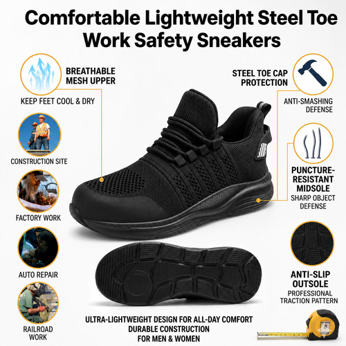 Men women steel - women, toe