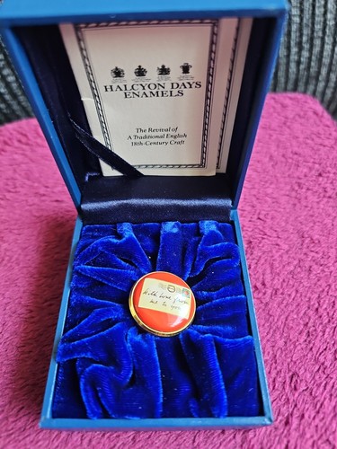 Vintage halcyon days enamel - days,