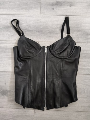 Vintage style black genuine - vintage,