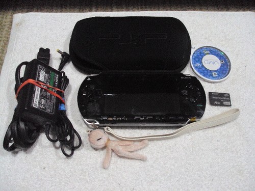 Sony psp black handheld - sony, psp-black