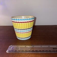 Hornsea Pottery summit Rainbow Pot Jar 3.25 inches tall
