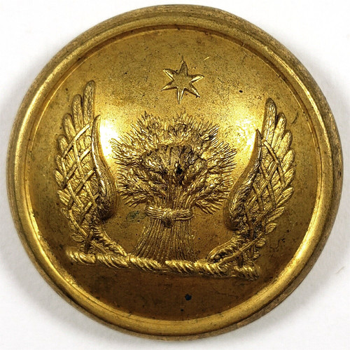 Gilt antique livery button - gilt,