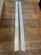 Land Rover Defender Chequer Plate Sills 55” Long 