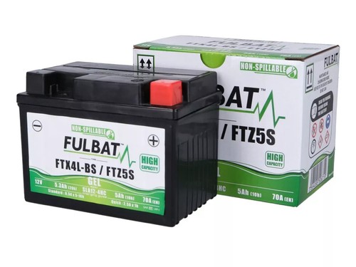 Fulbat gel battery ftx4l bs - battery, ftx4l-bs