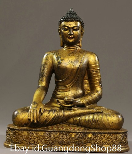 Old tibet bronze gilt - tibet,