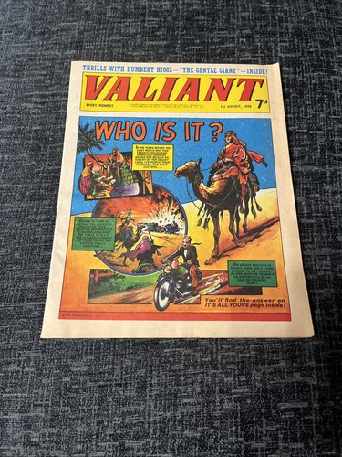 Valiant comic august 1970 - valiant,