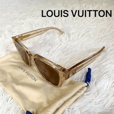 Louis Vuitton Z2203U LV Confidence Square Sunglasses, Brown, Unisex