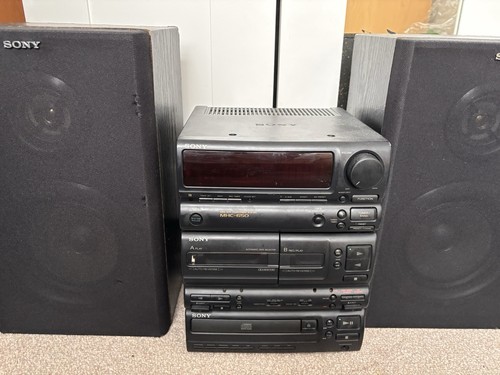 Vintage sony mhc 650 fi - vintage, hi-fi