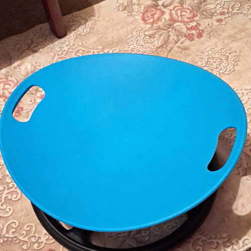 Blue black plastic balance - &,